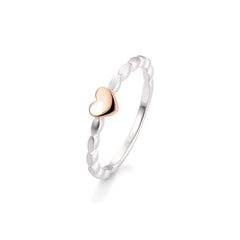 Breuning 18 Karat Gold Verlobungsring Herz - 44/01542