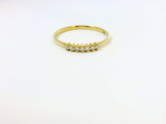 Linden Verlobungsring in 18 Karat - 750 Gelbgold mit Diamanten - YZ0003312