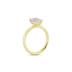 Breuning Emerald Verlobungsring mit Labordiamanten - 41063200