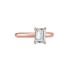 Breuning Emerald Verlobungsring mit Labordiamanten - 41063200