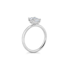 Breuning Emerald Verlobungsring mit Labordiamanten - 41063200