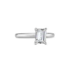 Breuning Emerald Verlobungsring mit Labordiamanten - 41063200