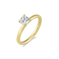 Breuning Cushion Verlobungsring mit Labordiamanten - 41063170