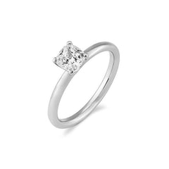 Breuning Cushion Verlobungsring mit Labordiamanten - 41063170