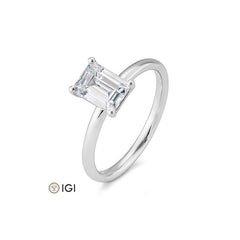 Breuning Emerald Verlobungsring - 41/06320