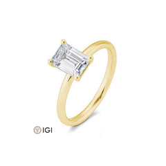 Breuning Emerald Verlobungsring - 41/06320