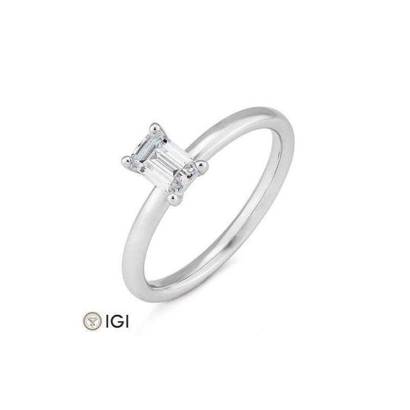 Breuning Emerald Verlobungsring - 41/06320