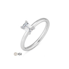 Breuning Emerald Verlobungsring - 41/06320