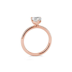 Breuning Herz Verlobungsring mit Labordiamanten - 41062420