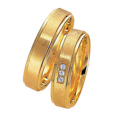 Linden Trauringe / Eheringe Meilen - 040/041