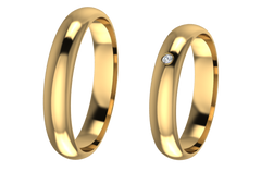 Linden Trauringe / Eheringe Wallisellen - 1329/1330