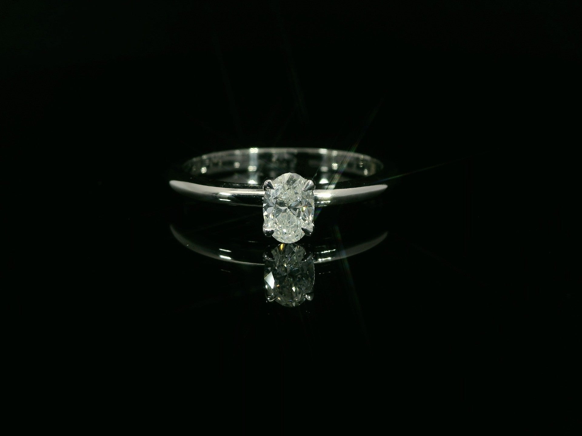 Linden Verlobungsring in 18 Karat - 750 Weissgold mit Diamanten - YZ0004328