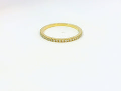 Linden Verlobungsring in 18 Karat - 750 Gelbgold mit Diamanten - YZ0004297