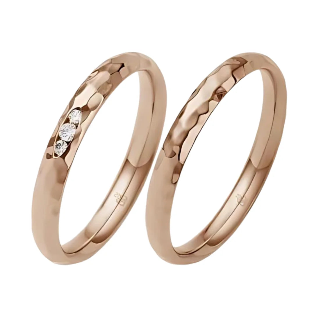 Rauschmayer Trauringe mit 3 Brillanten 0.040 ct. - 03089