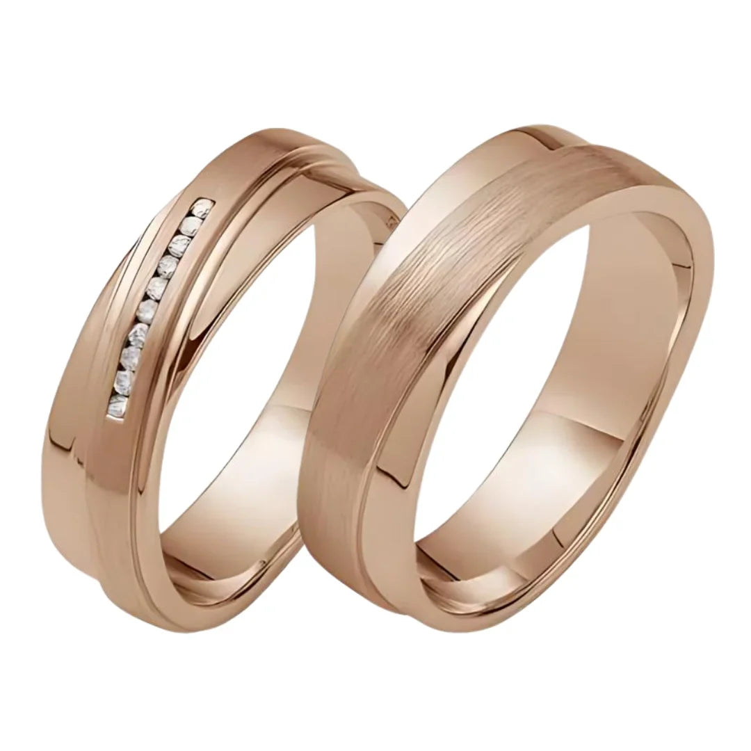 Rauschmayer Trauringe mit 10 Brillanten 0,05 ct. - 06407