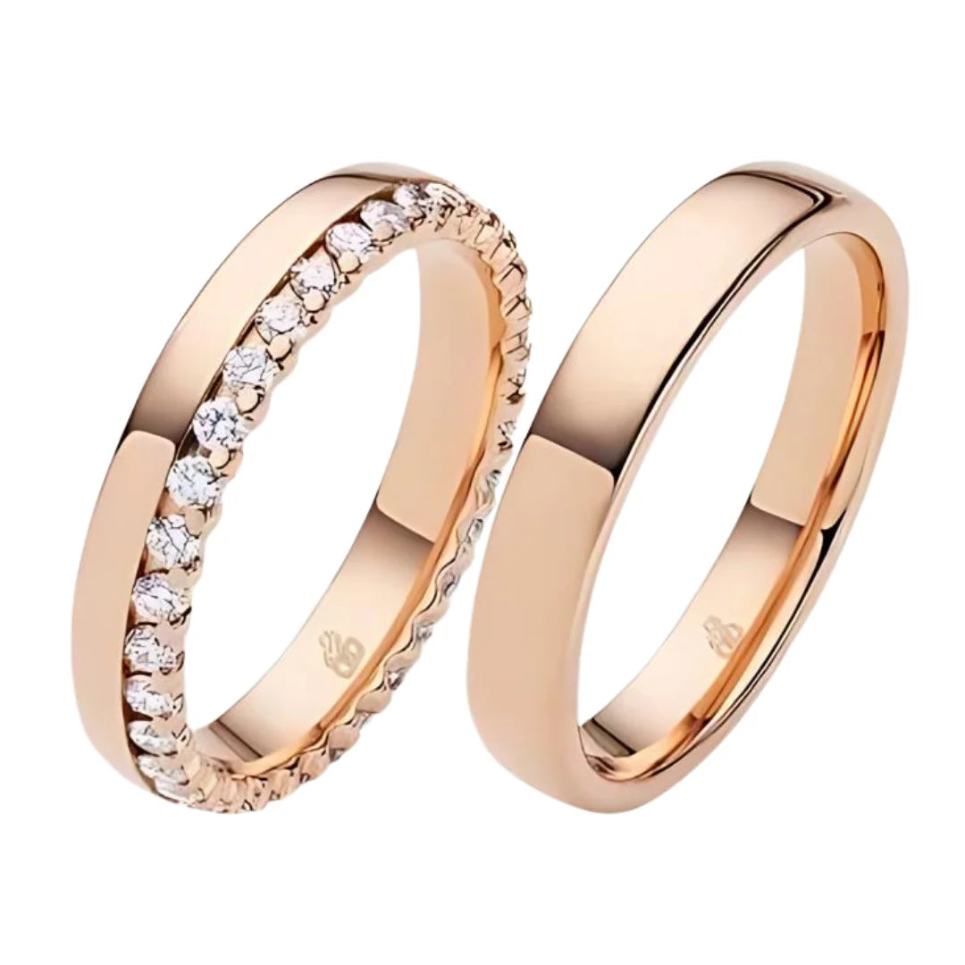 Rauschmayer Trauringe mit 34 Brillanten 0.68 ct. - 04927