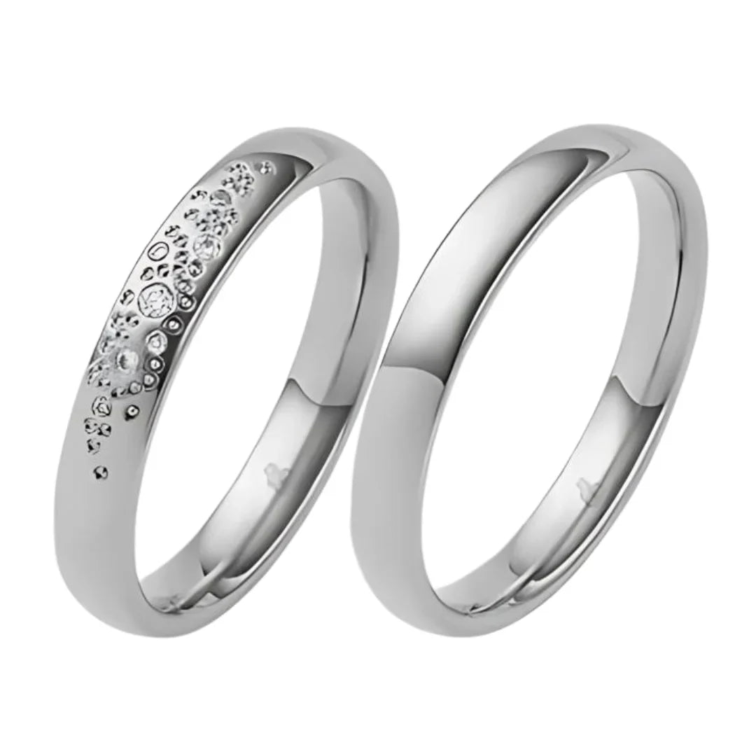 Rauschmayer Trauringe mit 7 Brillanten 0.032 ct. - 03078