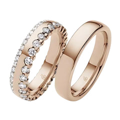 Rauschmayer Trauringe mit 72 Brillanten 1.78 ct. - 05714