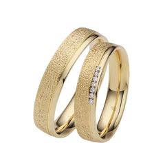 Rauschmayer Trauringe First Individual Love 3D mit 6 Brillanten - 04024