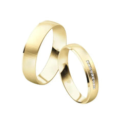 Rauschmayer First Individuell Love - Trauringe mit 9 Brillanten - 04908