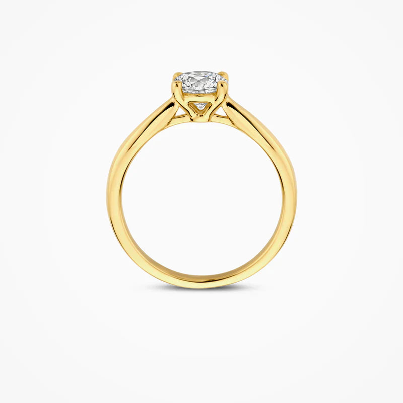 Blush Verlobungsringe in 585/14 Karat Gelbgold mit Labordiamant - LG1005Y
