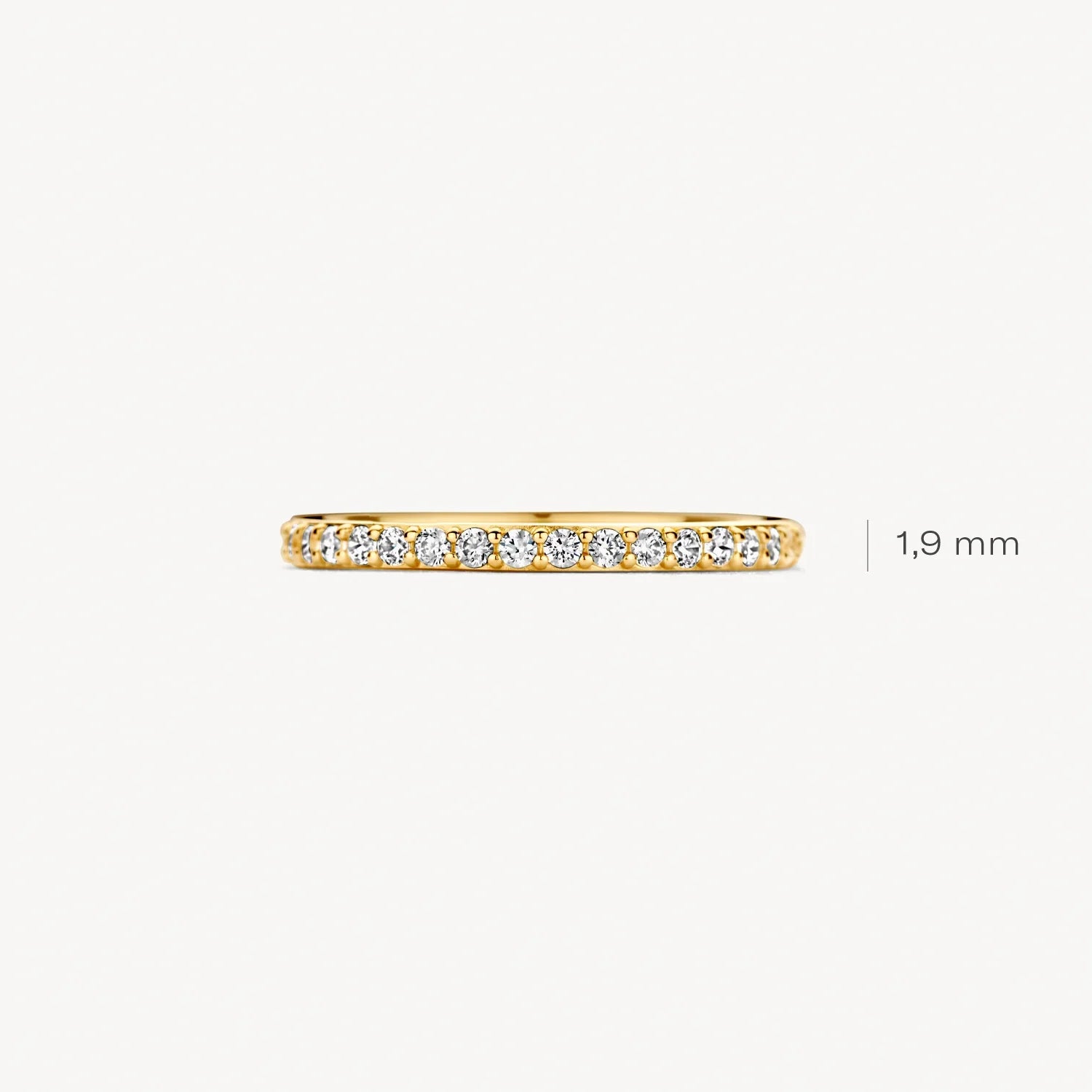 Blush Memoire Ring in 585/14 Karat mit Zirkonia - 1244YZI