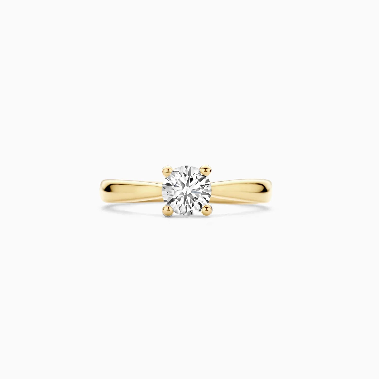 Blush Verlobungsringe in 585/14 Karat Gelbgold mit Labordiamant - LG1004Y