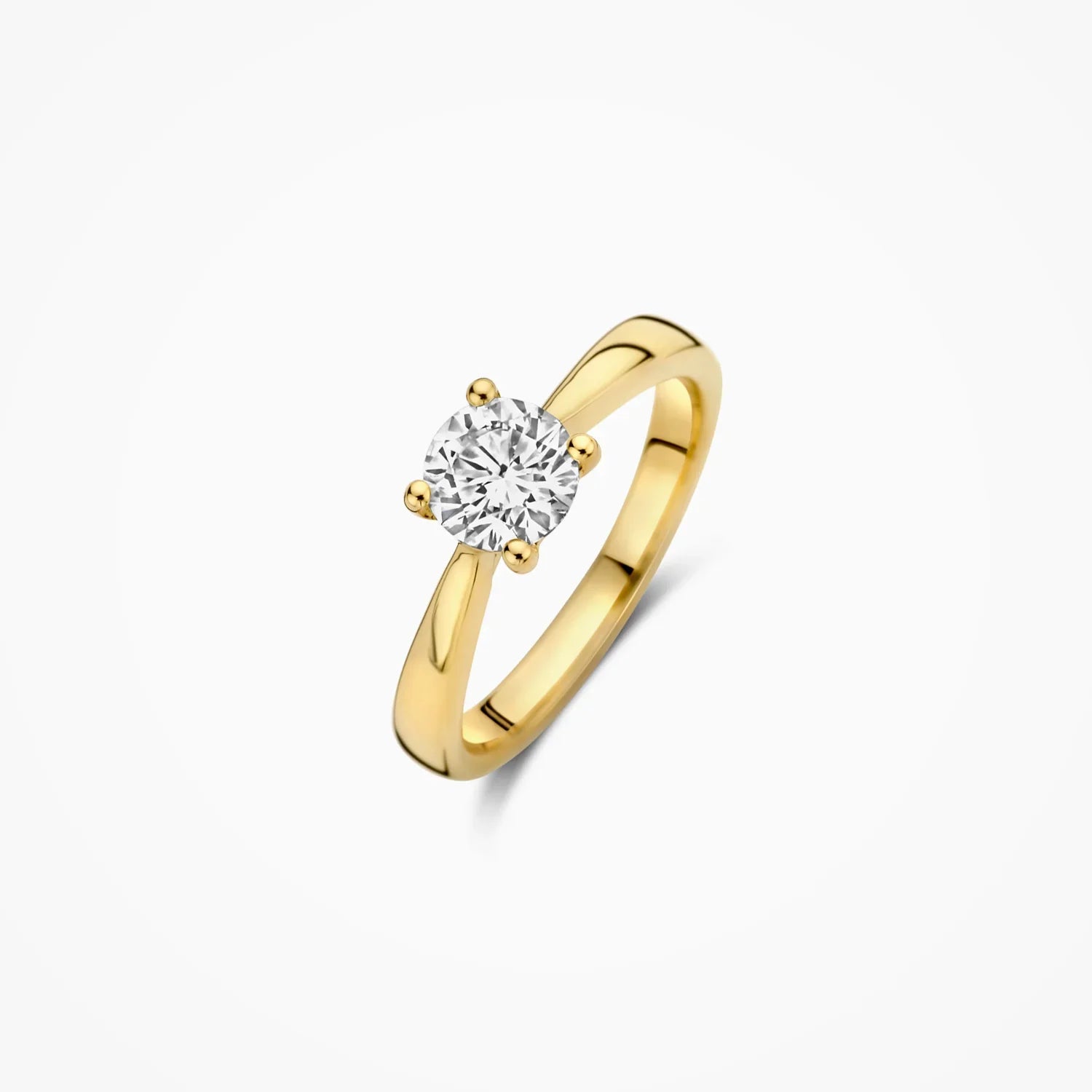 Blush Verlobungsringe in 585/14 Karat Gelbgold mit Labordiamant - LG1005Y