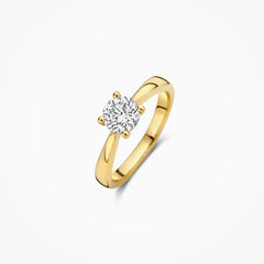 Blush Verlobungsringe in 585/14 Karat Gelbgold mit Labordiamant - LG1005Y