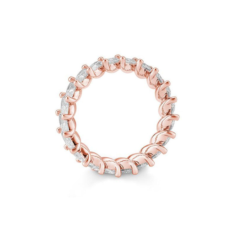 Breiter Memoire Navette Labordiamantring – Eleganter Ring mit Labordiamanten - 41062960