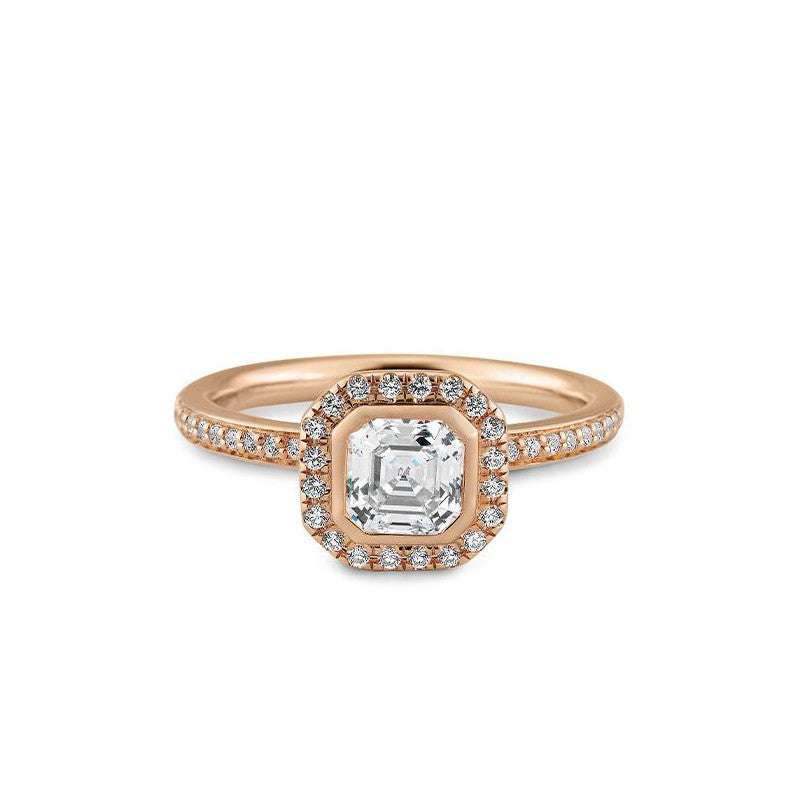 Breuning Carre Verlobungsring mit Labordiamanten -  41063260
