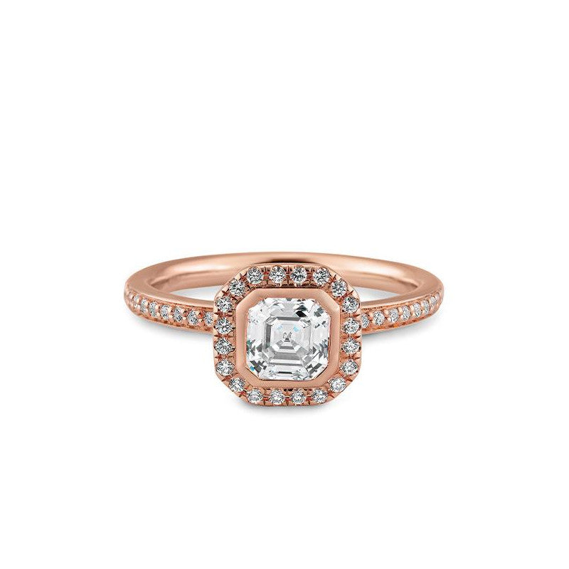 Breuning Carre Verlobungsring mit Labordiamanten -  41063260