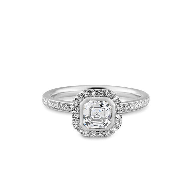 Breuning Carre Verlobungsring mit Labordiamanten -  41063260