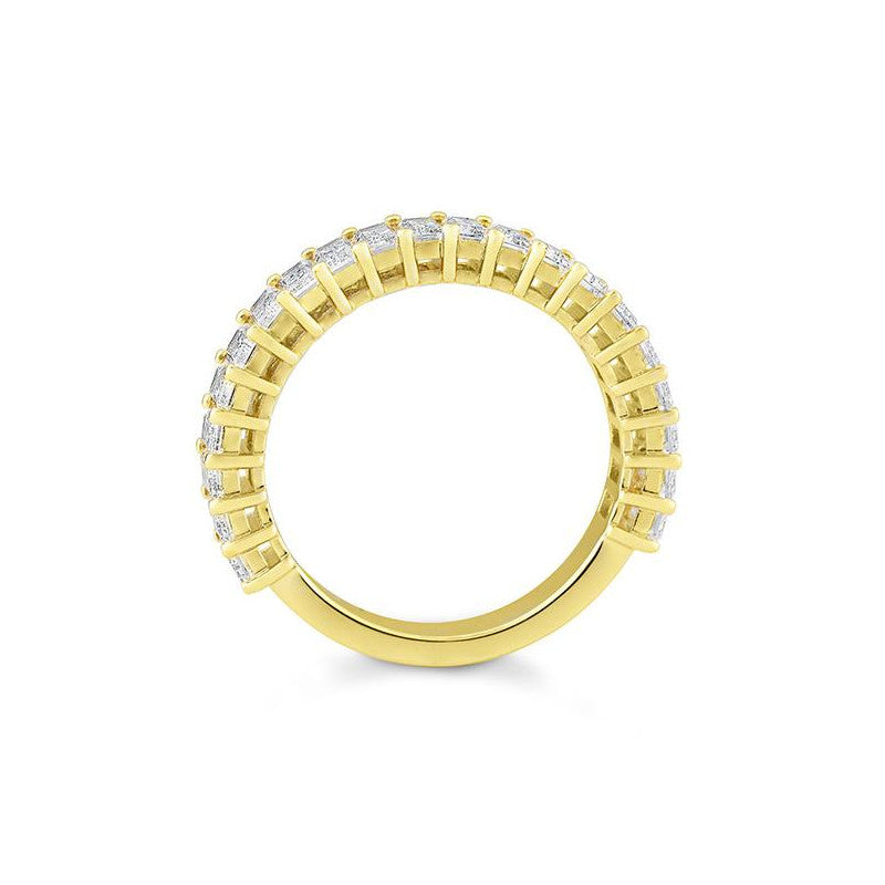 Halbmemoire Baguette Labordiamantring – Eleganter Ring mit Labordiamanten - 41063100