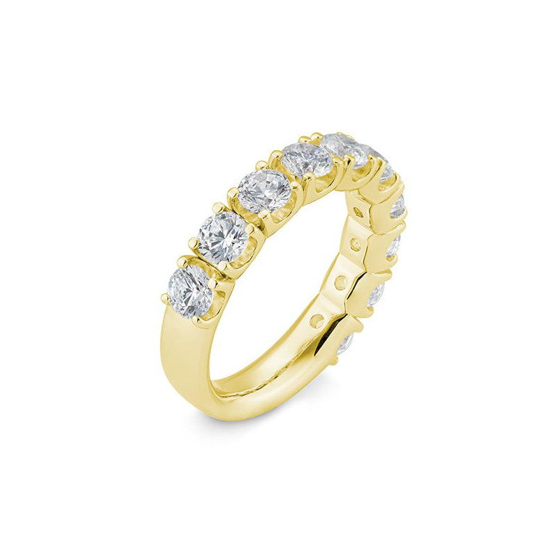 Halbmemoire Labordiamantring – Eleganter Ring mit Labordiamanten - 1063050