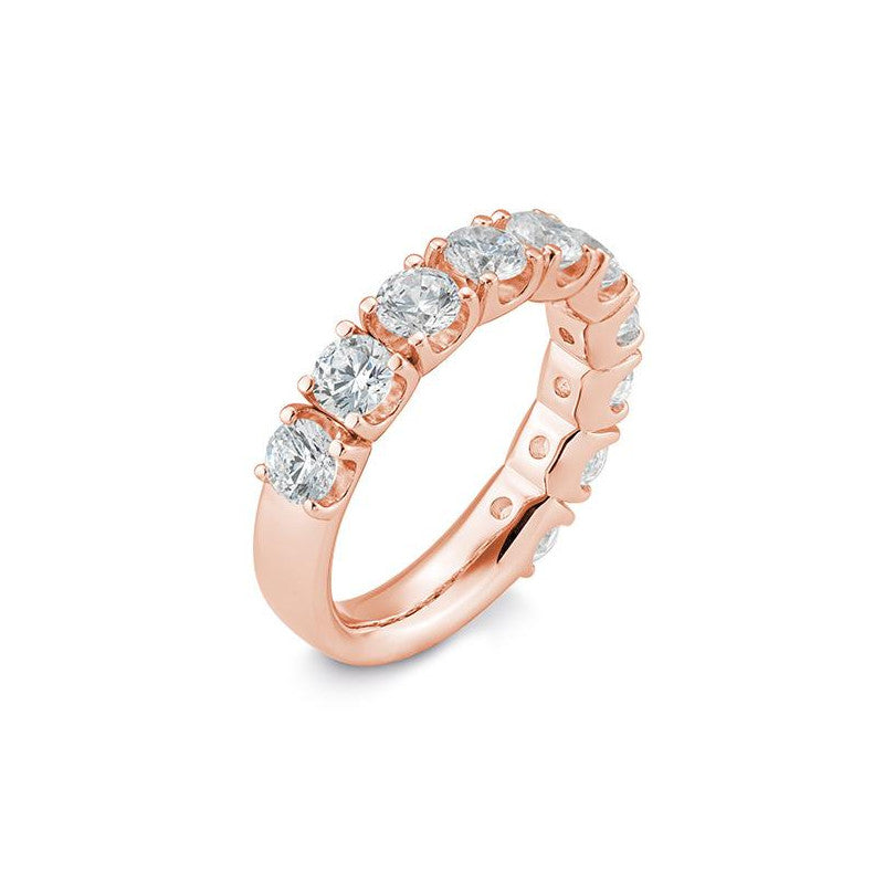Halbmemoire Labordiamantring – Eleganter Ring mit Labordiamanten - 1063050