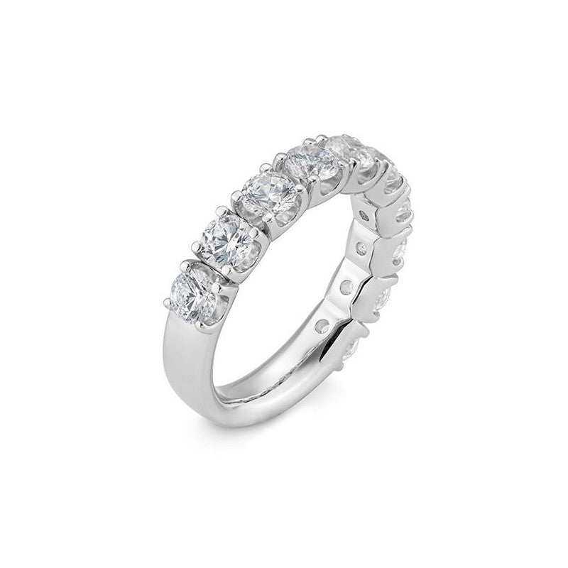 Halbmemoire Labordiamantring – Eleganter Ring mit Labordiamanten - 1063050