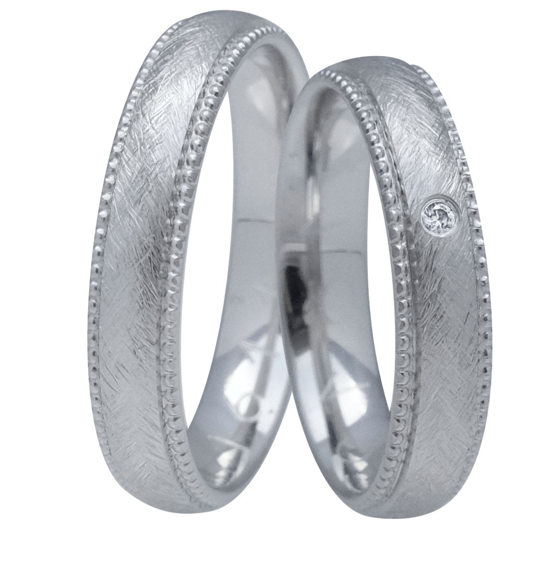 Linden Trauringe / Eheringe Gränichen Breite 4.5 mm - 1611/1612