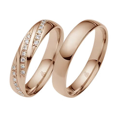 Rauschmayer More Stones 5th Trauringe mit 21 Brillanten - 04895