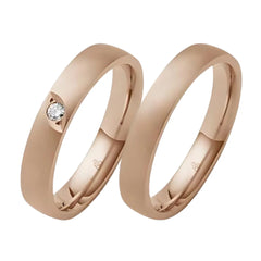 Rauschmayer Trauringe mit Brillant 0.040 ct. - 04072