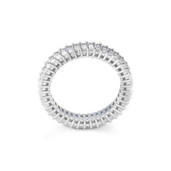 Schmaler Memoire Baguette Labordiamantring – Eleganter Ring mit Labordiamanten - 41063060