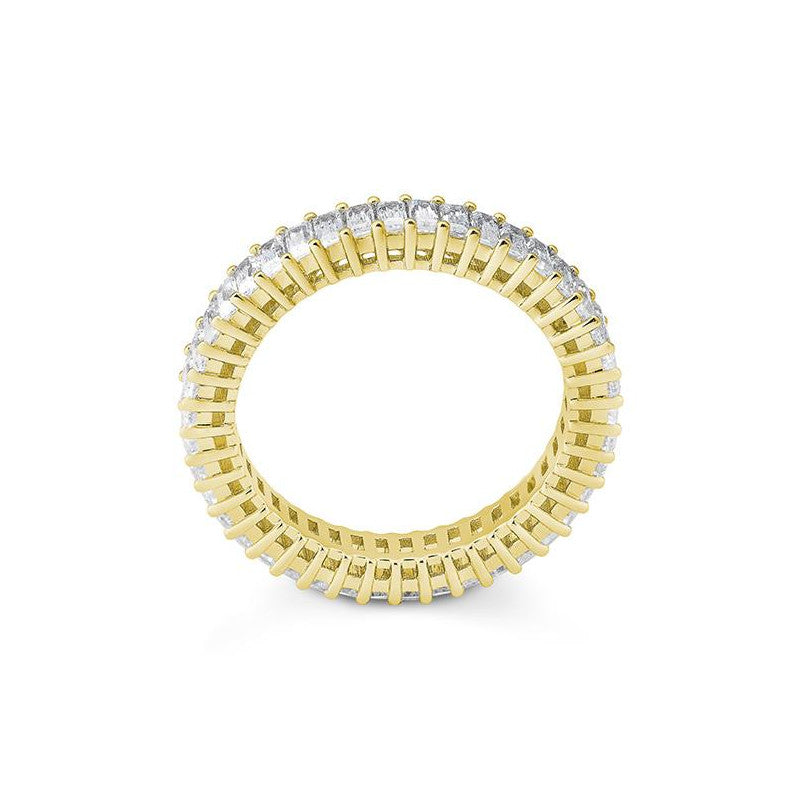 Schmaler Memoire Baguette Labordiamantring – Eleganter Ring mit Labordiamanten - 41063060