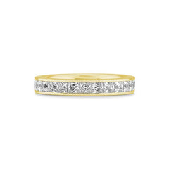 Schmaler Memoire Carree Diamantring – Eleganter Ring mit Diamanten - 41062820