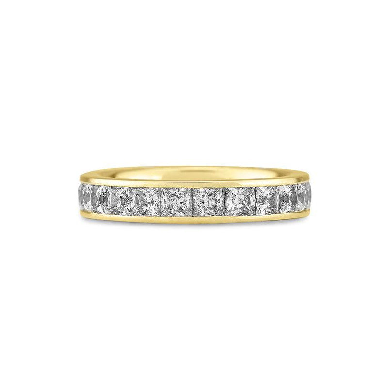 Schmaler Memoire Carree Diamantring – Eleganter Ring mit Diamanten - 41062830