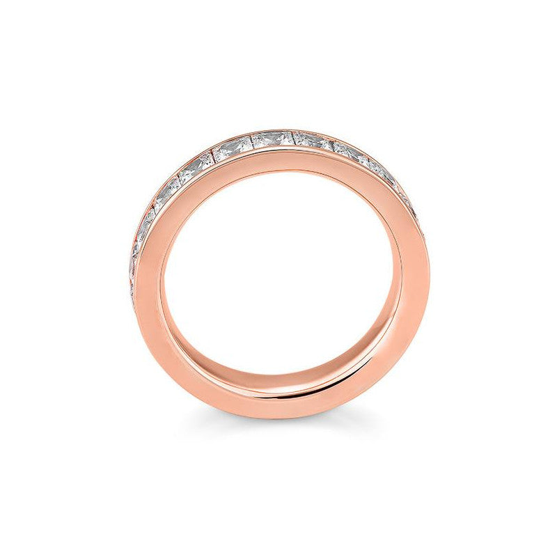 Schmaler Memoire Carree Diamantring – Eleganter Ring mit Diamanten - 41062830