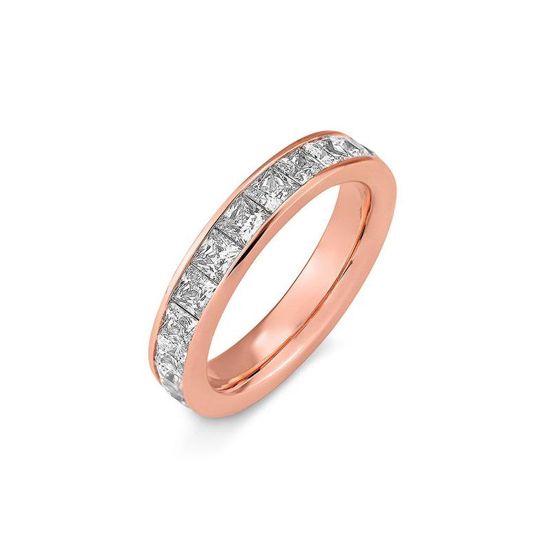 Schmaler Memoire Carree Diamantring – Eleganter Ring mit Diamanten - 41062830