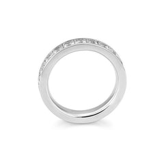 Schmaler Memoire Carree Diamantring – Eleganter Ring mit Diamanten - 41062830