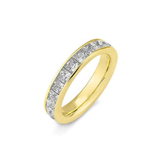 Schmaler Memoire Carree Diamantring – Eleganter Ring mit Diamanten - 41062830
