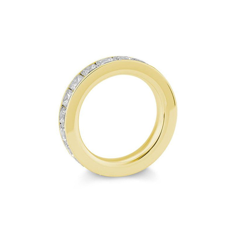 Schmaler Memoire Carree Diamantring – Eleganter Ring mit Diamanten - 41062840