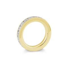 Schmaler Memoire Carree Diamantring – Eleganter Ring mit Diamanten - 41062840